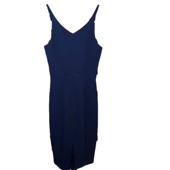 Dress the Population Lyla Midi Dress in Midnight Blue Size XXS - Picture 5 of 9